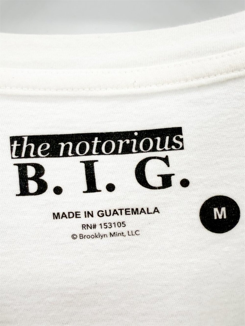 Notorious B. I. G. Biggie Smalls - Crop T-Shirt Tee Women's M Graphic Steetwear - Picture 2 of 4